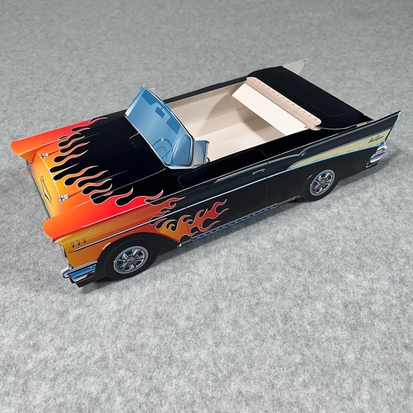 GM Hot Rod Classic Cars Cardboard Food Tray Vintage Chevy Ford Assorted Lot of 6 - Picture 12 of 16